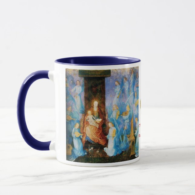 MUG VIERGE AVEC ENFANT - CONCERT D'ANGES (Gauche)