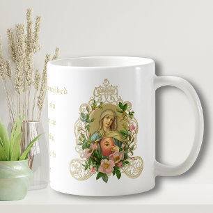 Mug Vierge catholique Marie Jésus Prière religieuse De