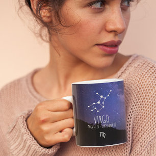 Mug Vierge   Constellation Zodiaque personnalisée