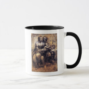 Mug Vierge et enfant avec le croquis de St Anne