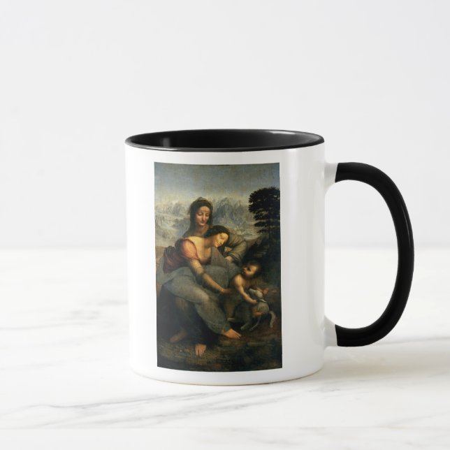 Mug Vierge et enfant avec St Anne, c.1510 (Droite)