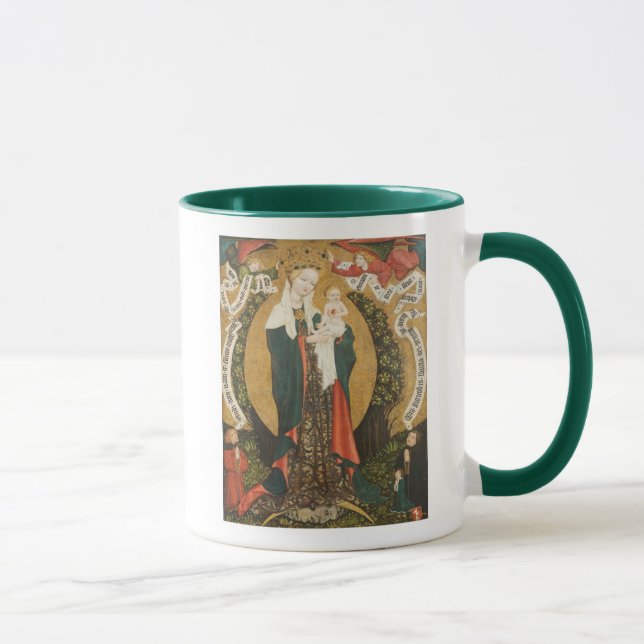 Mug Vierge et enfant sur un croissant de lune de (Droite)