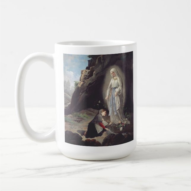 Mug Vierge Marie de Lourdes (Gauche)