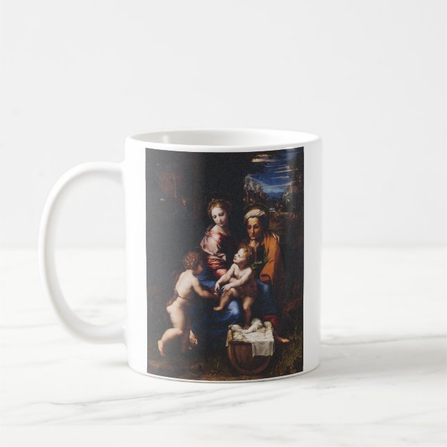 Mug Vierge Marie et Enfant avec Jean-Baptiste (Gauche)