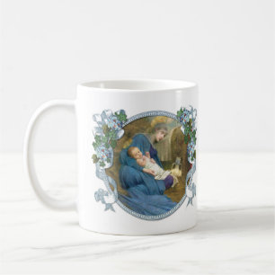 Mug Vierge religieuse Marie Dormir Bébé Jésus