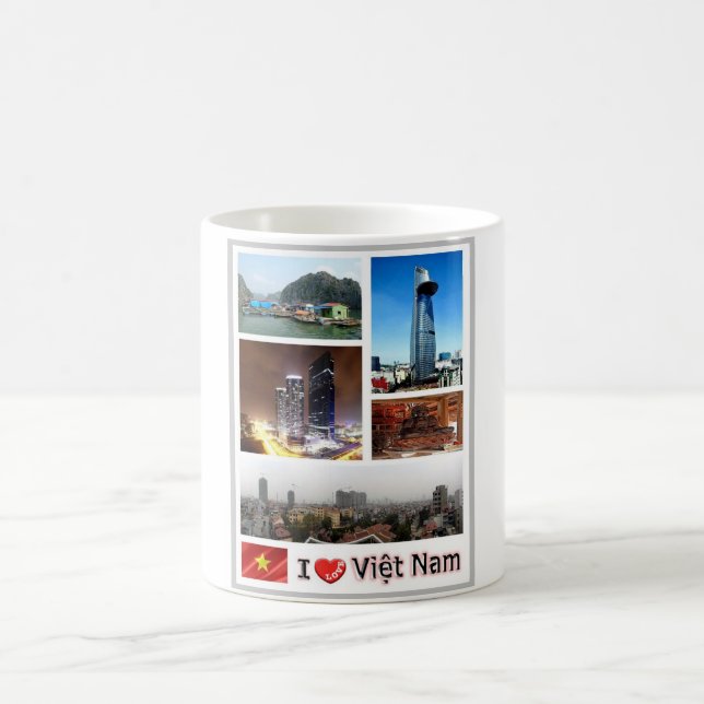 Mug Vietnam - I Love - (Centre)