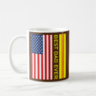 Mug Vietnamese VNCH Flag Viet Nam Cong Hoa Best Dad
