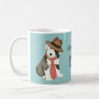 Vieux anglais Sheepdog Papa