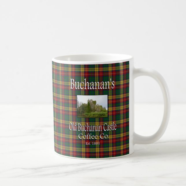 Mug Vieux café Cie. de château de Buchanan de Buchanan (Droite)