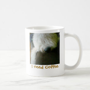 Mug Vieux chien de berger anglais, j'ai besoin de la