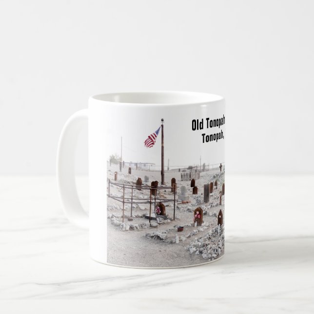 Mug Vieux cimetière de Tonopah, NV (Devant gauche)