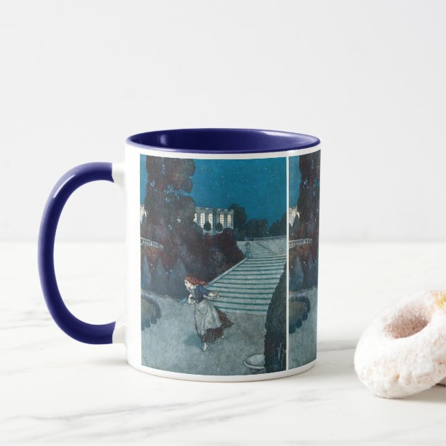 Mug Vieux Conte de Fées, Cendrillon par Edmund Dulac (Avec donut)