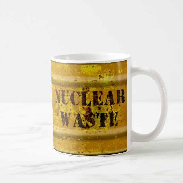 Mug Vieux conteneur de déchets radioactifs - (Droite)