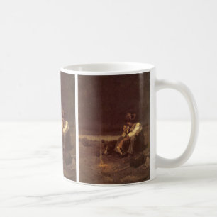 Mug Vieux cow-boys de l'Ouest américain, berger des pl