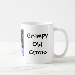 Mug Vieux Crone Grumpy une sorcière Cheeky Coupe/Mug