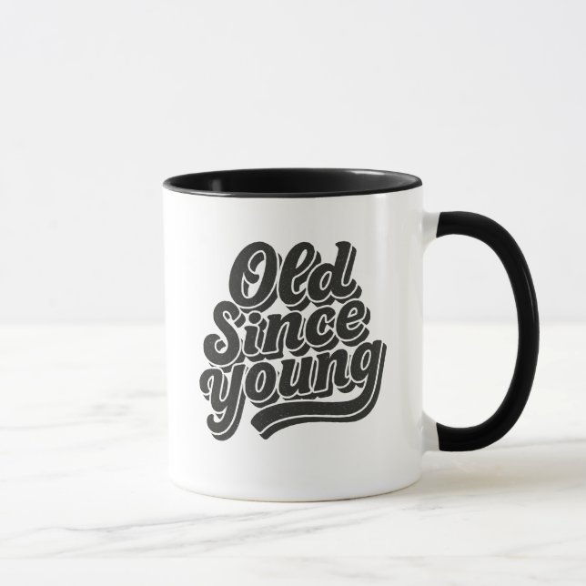 Mug Vieux depuis le jeune (Droite)