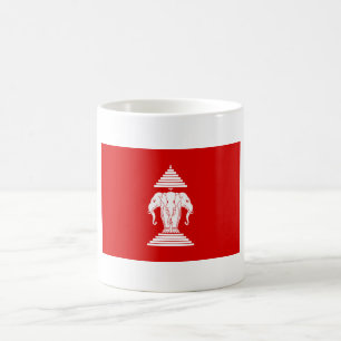 Mug Vieux drapeau laotien