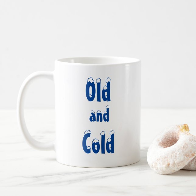 Mug Vieux et froid (Avec donut)