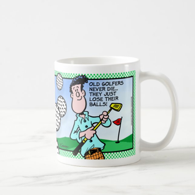 Mug Vieux golfeur (Droite)