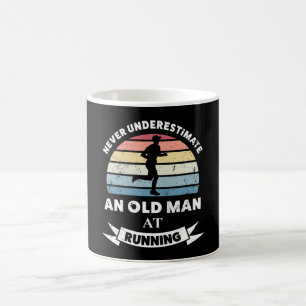 Mug Vieux homme à la course de Funny Runner Gift Papa
