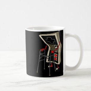 Mug Vieux Joueur Drôle De Jeux Vidéo Rétro 80s 90s Ol