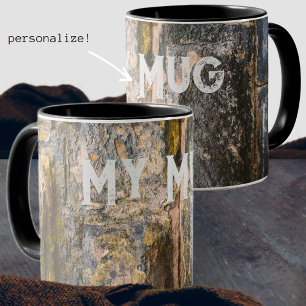 Mug Vieux mur en briques peintes