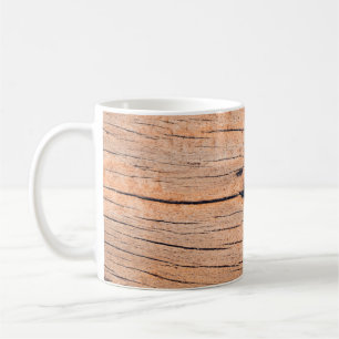 Mug Vieux panneau en bois, espace copie motif en textu