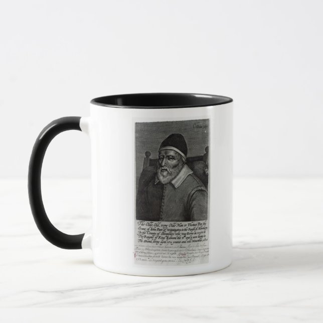 Mug Vieux Parr de Tom, 1635 (Gauche)