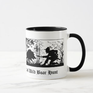 Mug Vieux porc bavarois de sanglier de style/chasse