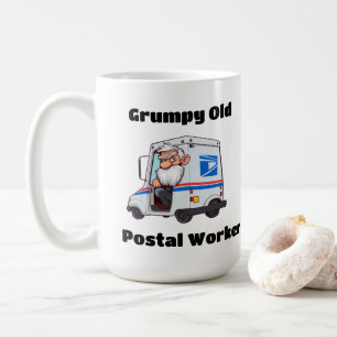 Mug Vieux travailleur postal