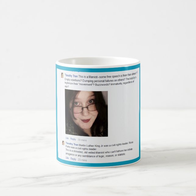 Mug Vieux voiler-Marxiste Shriveled (Centre)