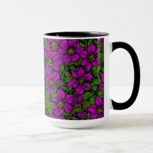 Mug Vigne Clematis rose