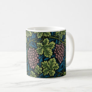 Mug Vignes avec grappes de raisins roses