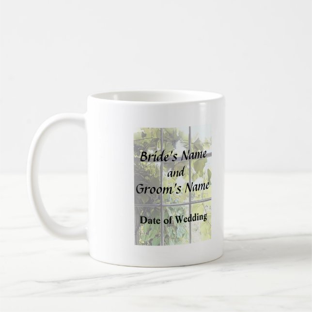 Mug Vignes vues à travers la fenêtre (Gauche)