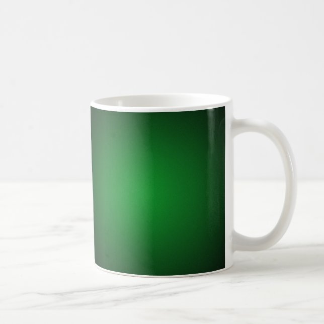 Mug Vignette Grainy Vert-Noir (Droite)