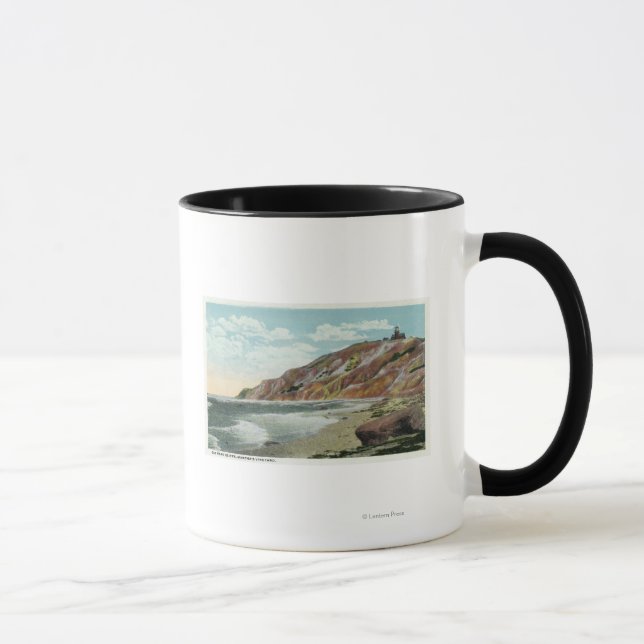 Mug Vignoble de Martha, Gay Head Cliffs View (Droite)