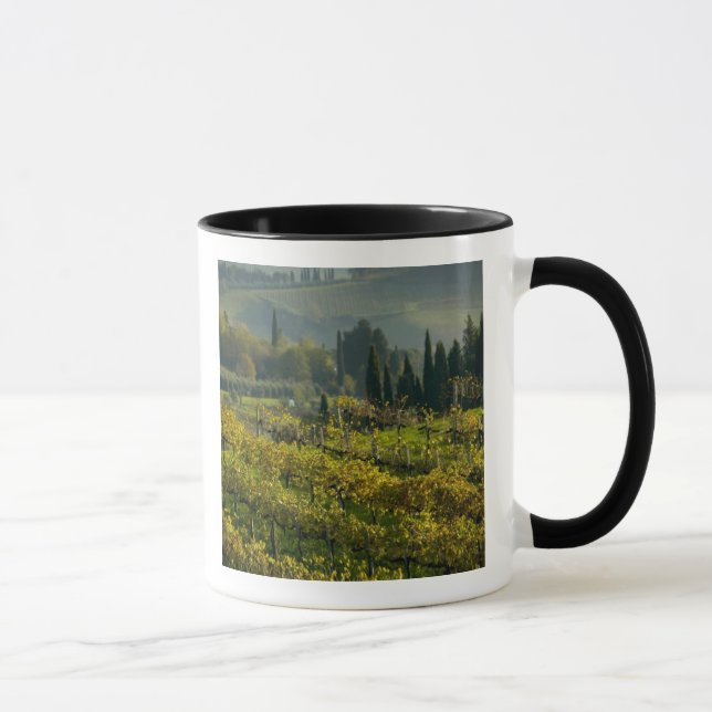 Mug Vignoble, Toscane, Italie (Droite)