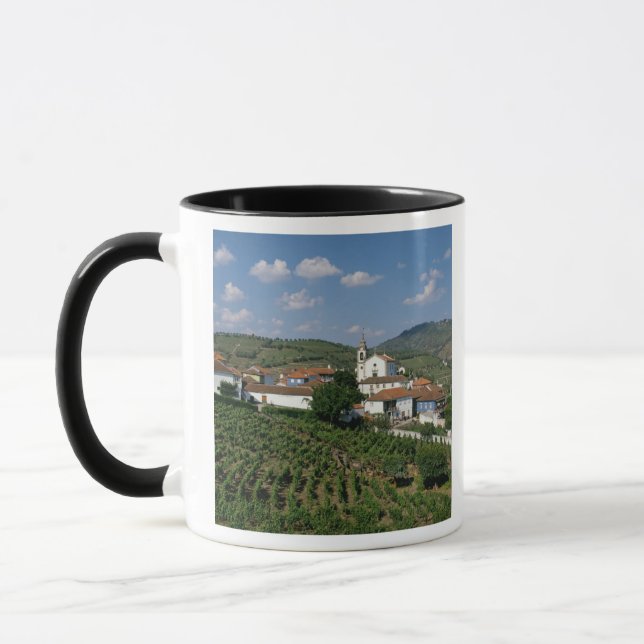 Mug Vignobles, village de San Miguel, Douro (Gauche)