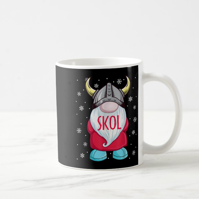 Mug Viking Gnome Skol Noël Norse Pajama Viking Me (Droite)