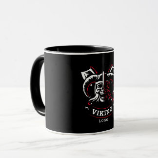 Mug "Viking Skull Logo with Axes"