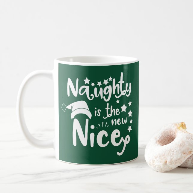 Mug vilain est le nouveau gentil (Avec donut)