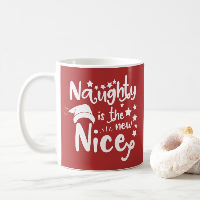 Mug vilain est le nouveau gentil (Avec donut)
