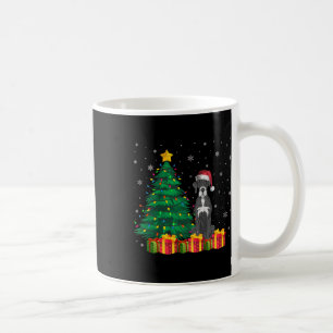 Mug Vilain Grand Danse Santa Hat Feux de Noël Chien Lo