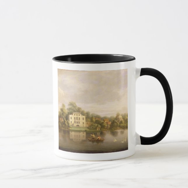 Mug Villa de pape, Twickenham, c.1765 (huile sur la (Droite)