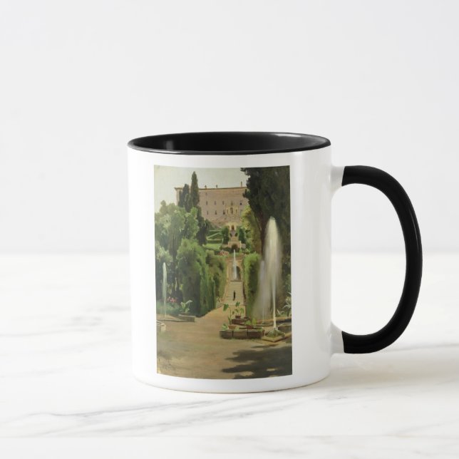 Mug Villa D'Este, Tivoli, 1869 (Droite)