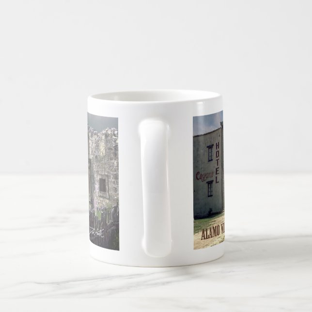 Mug Village d'Alamo, Brackettville, le Texas (Poignée)