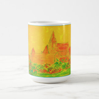 Mug village français