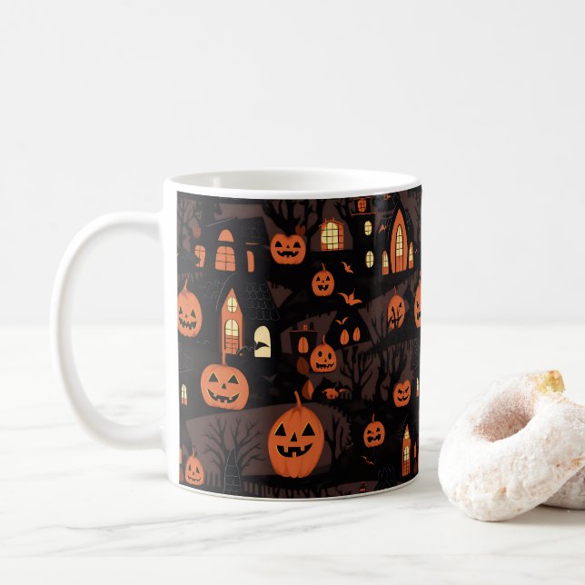 Mug Village Hanté  (Avec donut)