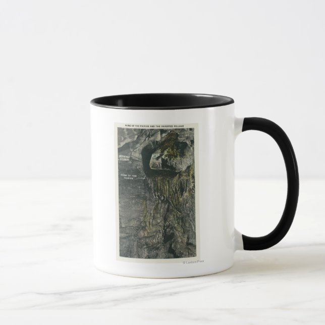 Mug Village inversé et foyer des fées Vue (Droite)