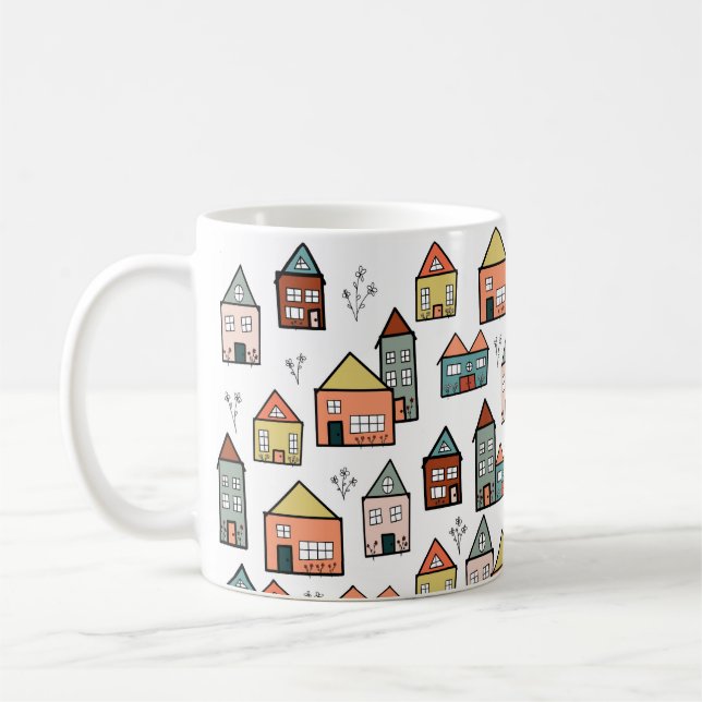 Mug village vintage (Gauche)